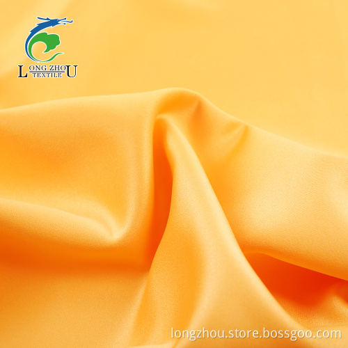 Kain Satin Kusam Dengan Twist DTY Secondary Treament Fabric